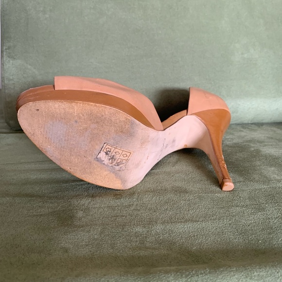 Nude peep toe Aldo heels - Picture 8 of 9